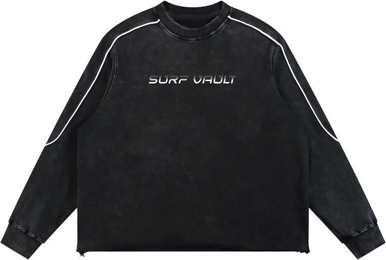 SurfVault Pipe Master Cropped Long Sleeve